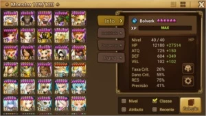 Conta Global C2 na arena e G3 na guild war - Summoners War