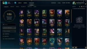 Conta LVL 30 50 Skins 82 Champs 96 Icones OURO 5 - League of Legends LOL