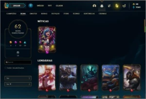 Conta Prata 4 - League of Legends LOL