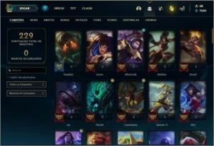 Conta Prata 4 - League of Legends LOL
