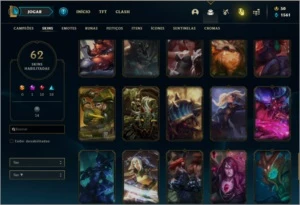 Conta Prata 4 - League of Legends LOL
