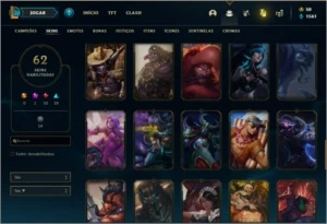 Conta Prata 4 - League of Legends LOL