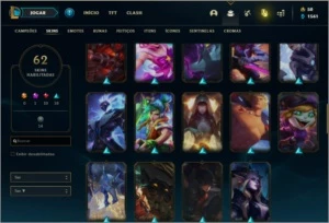 Conta Prata 4 - League of Legends LOL
