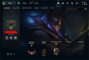 CONTA MAIN ZED - ZED DIZIMADOR DE GALAXIAS - League of Legends LOL