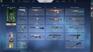 Conta valorant c skins