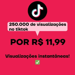 🚀(Promoção De Natal) 250K De Visualizações No Tiktok 🚀 - Social Media