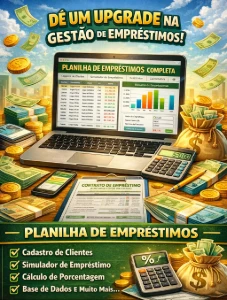 Planilha De Gestão De Emprestimos - Envio Automatico