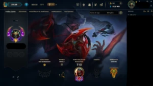 Conta de lol com várias skins exclusivas - League of Legends