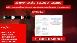 League of Legends - Automatização LOL