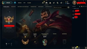 CONTA LEAGUE OF LEGENDS LOL