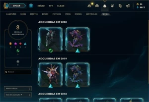 CONTA LEAGUE OF LEGENDS LOL