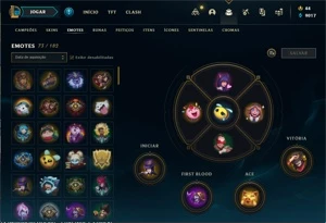 CONTA LEAGUE OF LEGENDS LOL