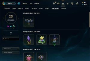 CONTA LEAGUE OF LEGENDS LOL