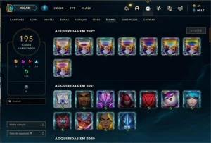 CONTA LEAGUE OF LEGENDS LOL