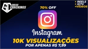 [Promoção] 10K Visualizações Instagram por apenas R$ 7,99 - Redes Sociais