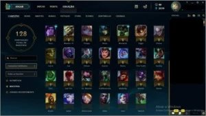 CONTA DIAMANTE 5  BARATO PRA VENDER LOGO - CHAMPS/SKINS - League of Legends LOL