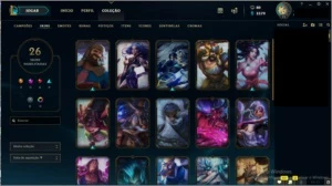 CONTA DIAMANTE 5  BARATO PRA VENDER LOGO - CHAMPS/SKINS - League of Legends LOL