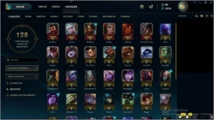 CONTA DIAMANTE 5  BARATO PRA VENDER LOGO - CHAMPS/SKINS - League of Legends LOL
