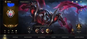 Conta Valorant com 2K gastos + wild rift com 450 gastos.