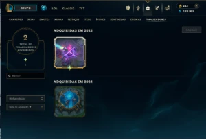 Pax Sivir / Jinx fragmentada 1540 Skins e muita mais! - League of Legends LOL