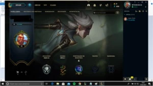 conta league of legends LOL