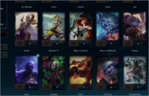 conta league of legends LOL