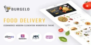 Tema Burgelo WP para Food Delivery