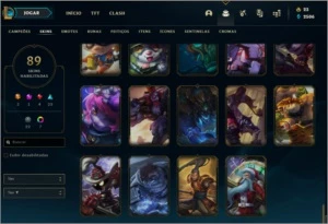 Conta LoL para vender rápido - League of Legends