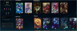 Conta LoL para vender rápido - League of Legends