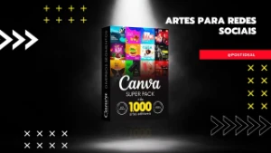 Mega Pack Canva Editável +12.000 Posts Prontos - Assinaturas e Premium