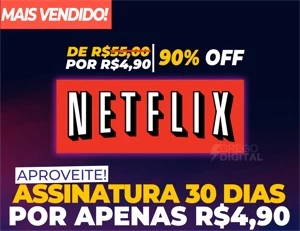[Promoção] Netflix Assinatura Premium 30 Dias | Envio Rápido - Assinaturas e Premium