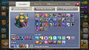 Conta Clash Of Clans Cv14 Top Full Acesso + 800 Gemas