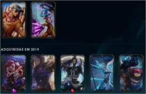Conta League of Legends Diamante 4, 42 skins ++ LOL