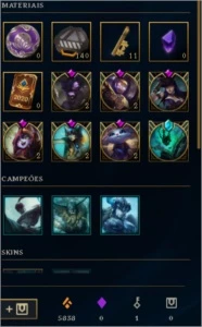 Conta League of Legends Diamante 4, 42 skins ++ LOL