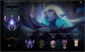 Conta League of Legends Diamante 4, 42 skins ++ LOL