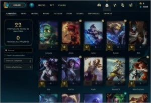 CONTA LOL DIAMANTE 4 MMR ALTO (68% WR) - League of Legends