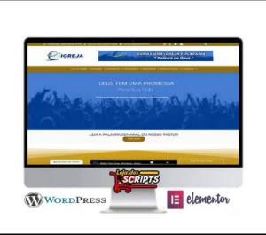 Site Para Igrejas Modelo Ouro – COD-3538 - Others