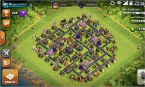 Cash Of Clans Cv 9 Quase Full Barato - Clash of Clans