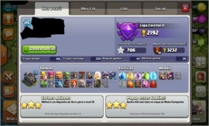 Cash Of Clans Cv 9 Quase Full Barato - Clash of Clans