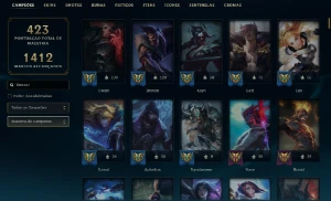 Unranked com TODOS os champs e 253 Skins ( 5 Ultimates ) - League of Legends LOL