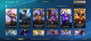 Wild Rift 518 Skins 28 míticas - League of Legends: Wild Rift LOL WR