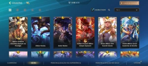 Wild Rift 518 Skins 28 míticas - League of Legends: Wild Rift LOL WR