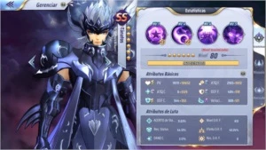 Conta Saint Seiya Awakening Servidor A16-Aquarius SSA