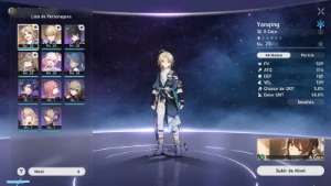 conta honkai star rail lvl15 com Yanqing e Gepard - Outros