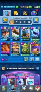 Conta Clash Royale