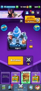 Conta Clash Royale