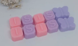 40 Unid. Nome 5 Letras com Borboleta - Artesanato e Personalizados