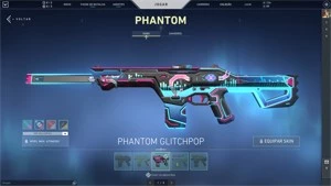 ACC COM VANDAL/CLASSIC SUBLIME, PHANTOM GLITCHPOP E LEQUE - Valorant