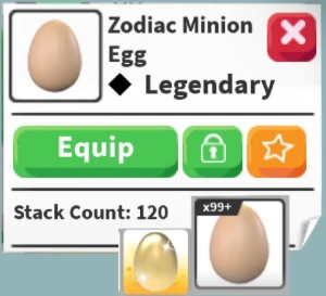 🥚 Zodiac Minion Egg — Ovo Minion do Zodíaco  ✨ Ovo especial - Roblox