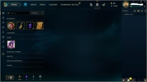 vendo esta conta ouro 4. - League of Legends LOL